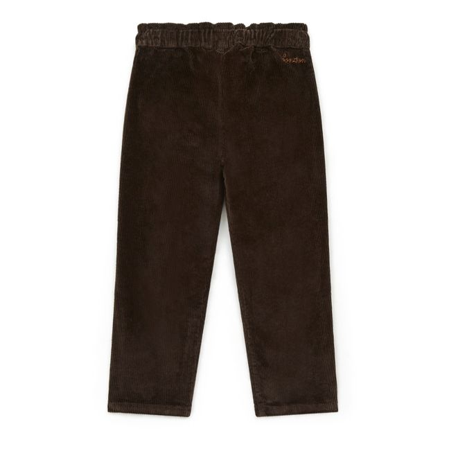 Pantalon Velours Côtelé Duck | Chocolat