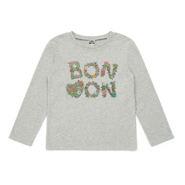 T-Shirt Bonton | Grigio chiné