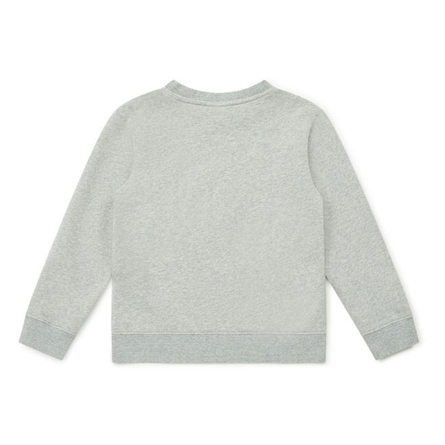 Sweat Coton Bio French Mademoiselle | Gris chiné
