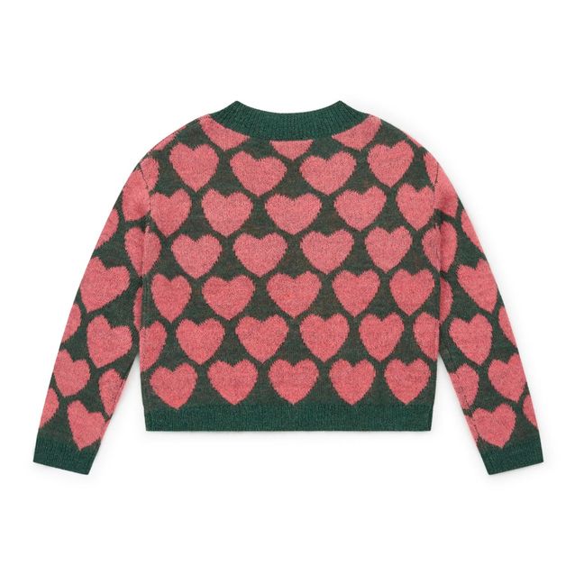 Maglione Cuori Lovely | Verderame