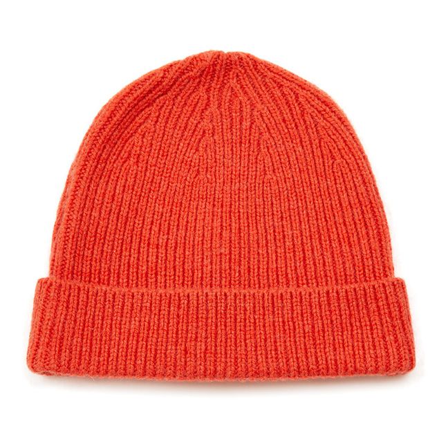 Knitted Beanie | Red