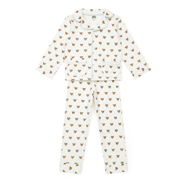 Pyjama Coton Bio Tigrou | Ecru