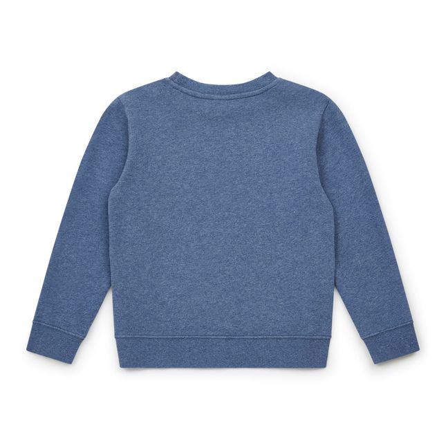 Sweatshirt Bio-Baumwolle Breakfast | Blau