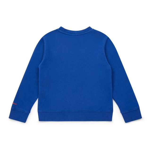 Sweatshirt aus Bio-Baumwolle Cool Genius | Blau