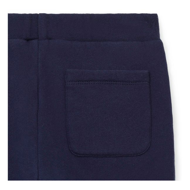 Pantaloni Jogger in cotone bio Sport | Blu marino