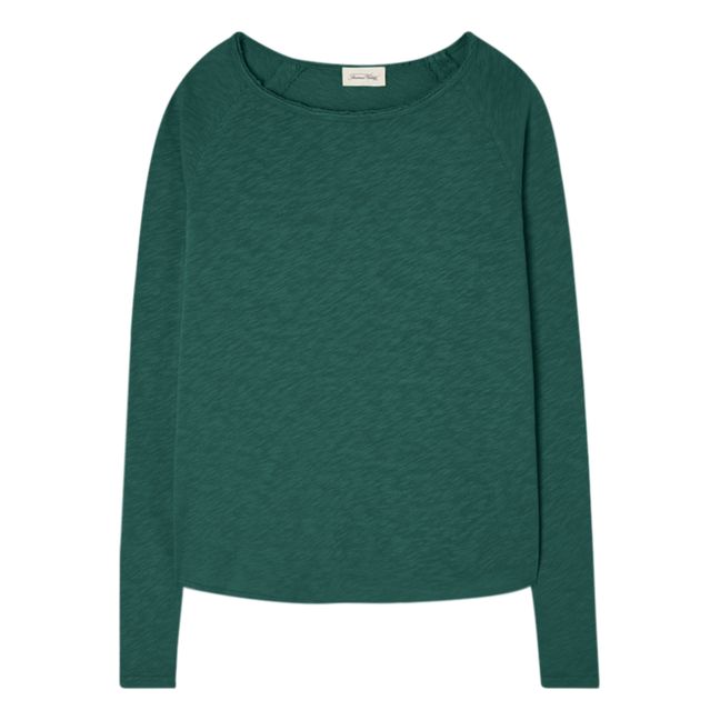 Sonoma Long Sleeve Boat Neck T-Shirt | Verde foresta