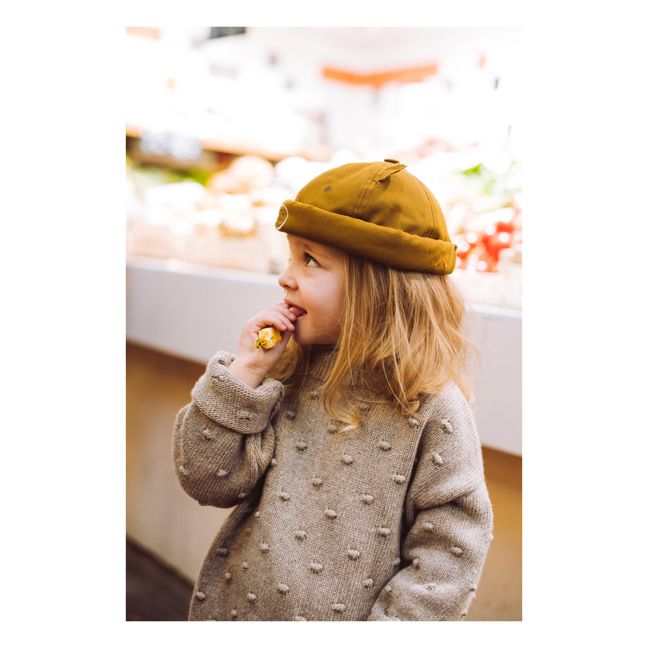 Miki Docker Hat - Béton Ciré x Smallable Collaboration | Ocre