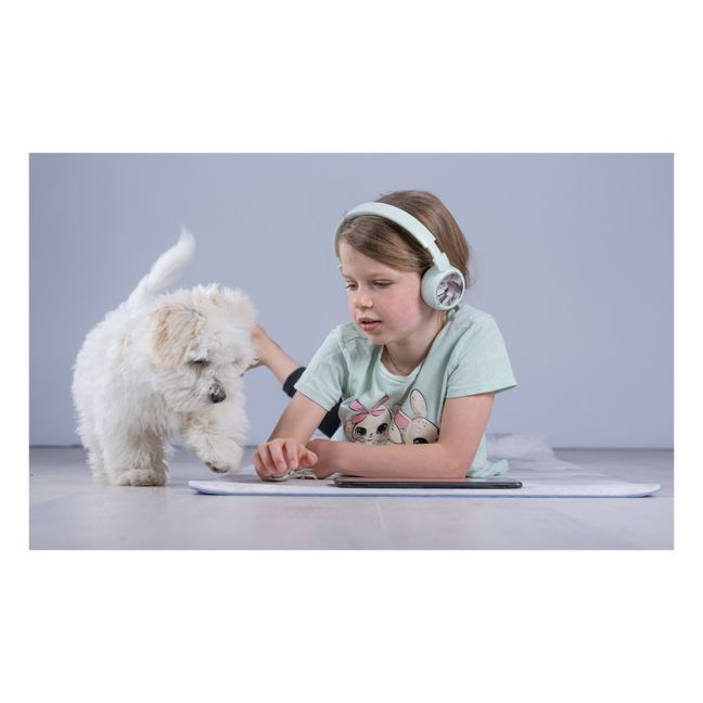 Auriculares infantiles Pop Fun | Verde Almendra
