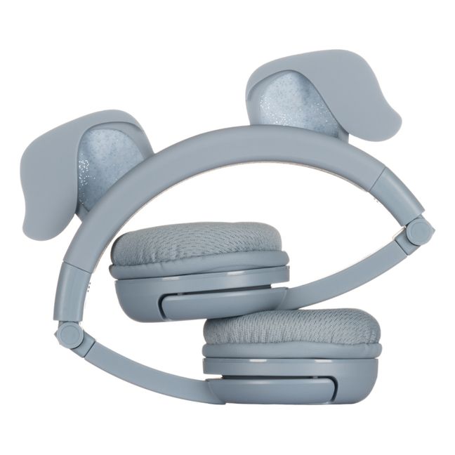 Kidywolf - Casque audio filaire enfant Loup - Gris