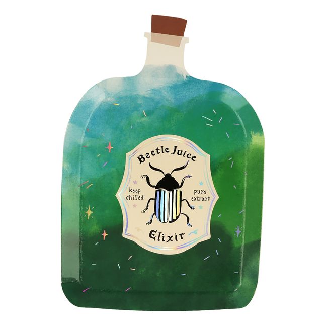 Assiettes Potions magiques - set de 8