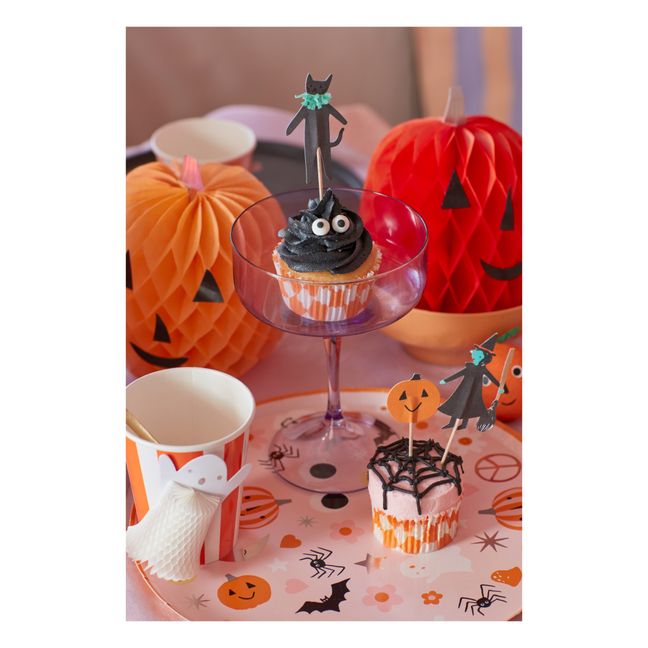 Personnages décoratifs Halloween en nid d'abeille - set de 10