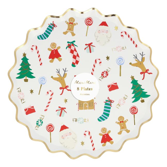 Piatti piccoli Joli Noël - set di 8
