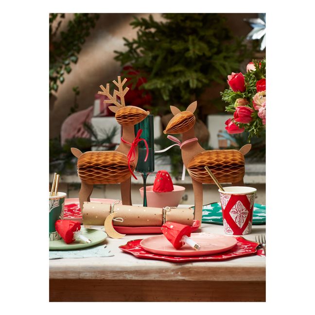 Rennes décoratifs en papier - set de 3