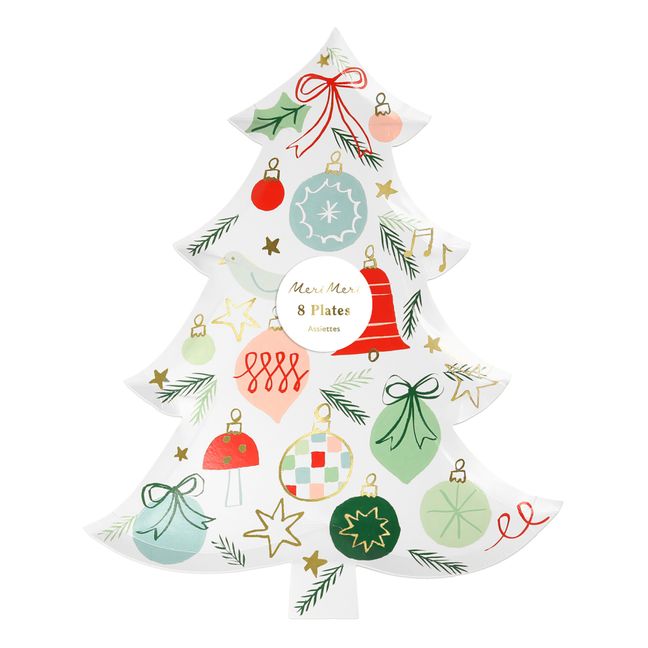 Assiettes Sapin - set de 8