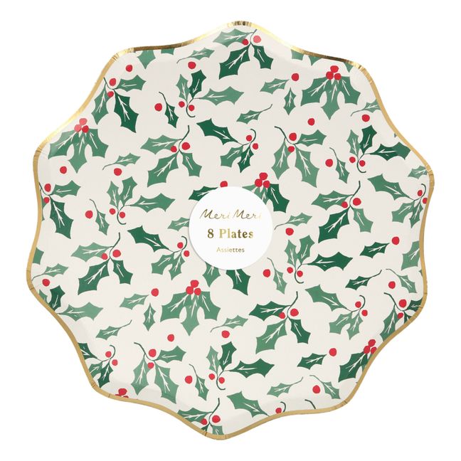 Piatti grandi Agrifoglio - set di 8
