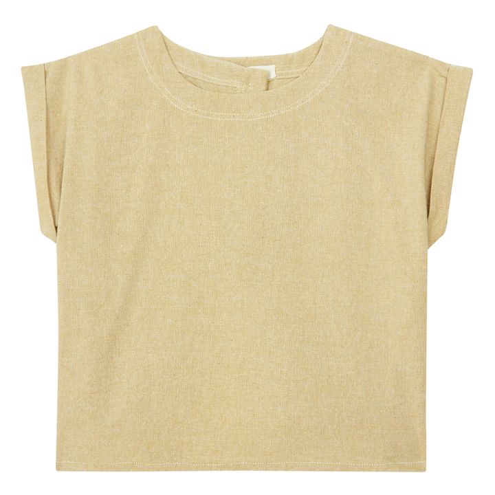 Adèle Blouse  | Yellow- Product image n°0