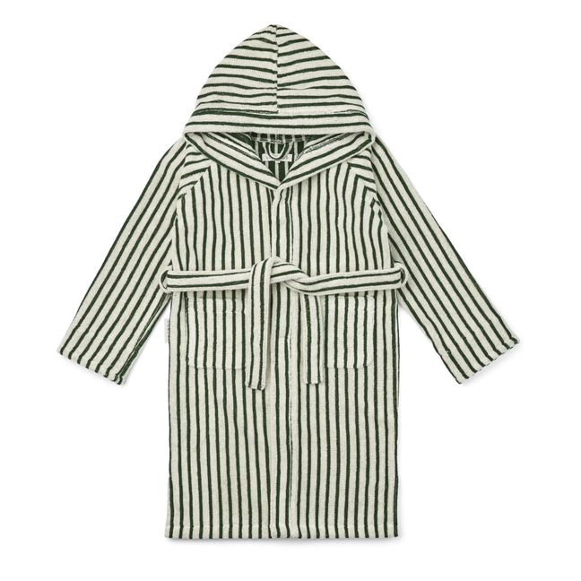 Leo Organic Cotton Bathrobe | Green