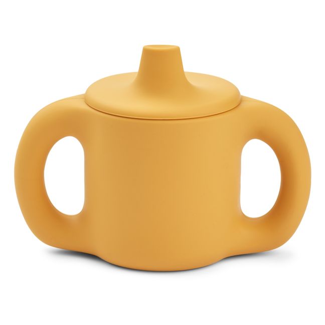 Tazza apprendimento Katinka in silicone | Giallo