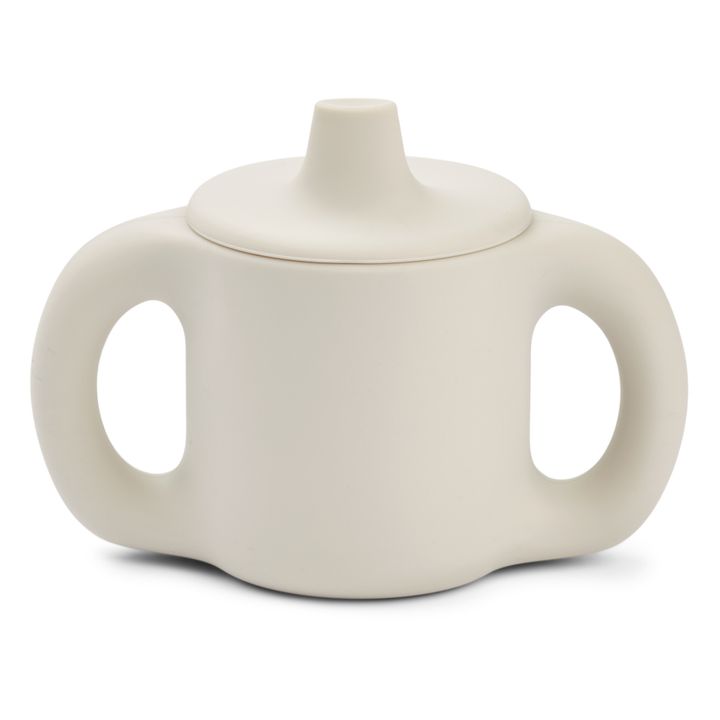 Tasse d'apprentissage Katinka en silicone | Beige- Image produit n°0