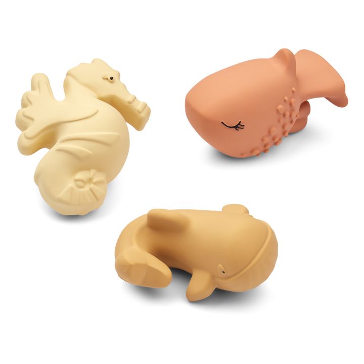 Juguetes de baño Nori - Juego de 3 | Amarillo- Imagen del producto n°0