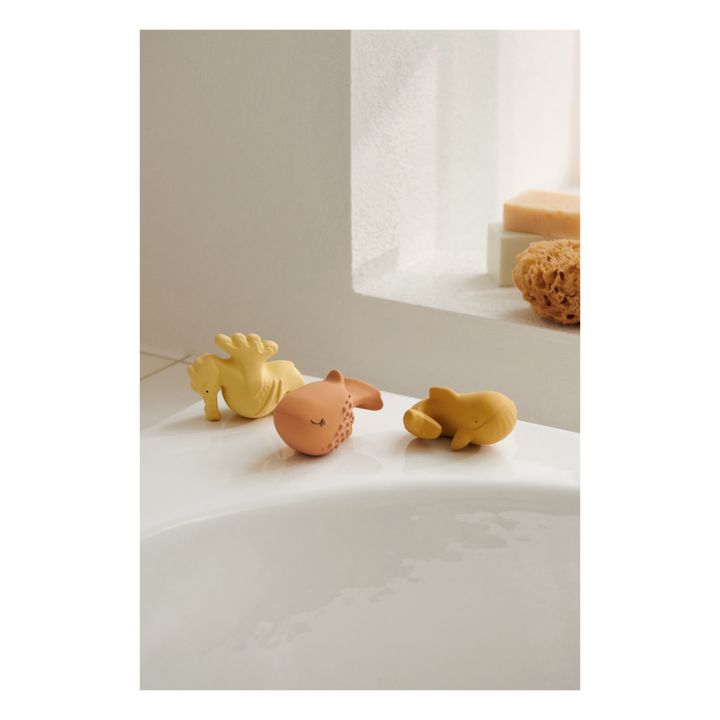 Juguetes de baño Nori - Juego de 3 | Amarillo- Imagen del producto n°1