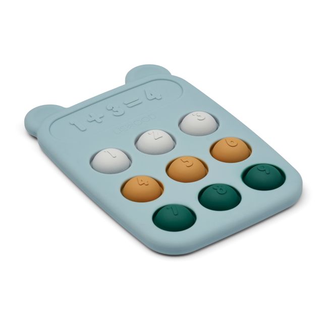 Juguete pop it de silicona Calculatrice | Azul
