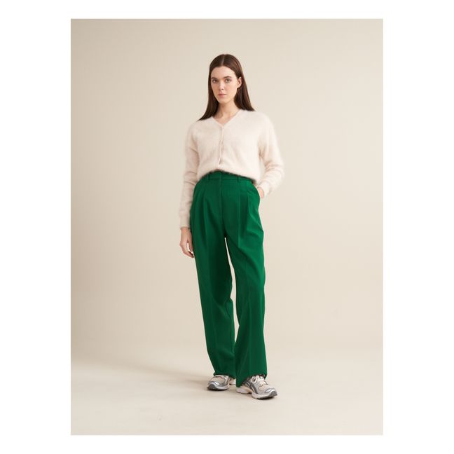 Pantalon Dominic Matières Recyclées - Collection Femme | Vert