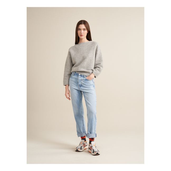 Pullover Deris Wolle - Damenkollektion | Hellgrau