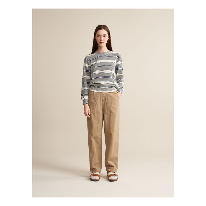 Maglione Gopie a Righe - Collezione Donna | Grigio- Immagine del prodotto n°0