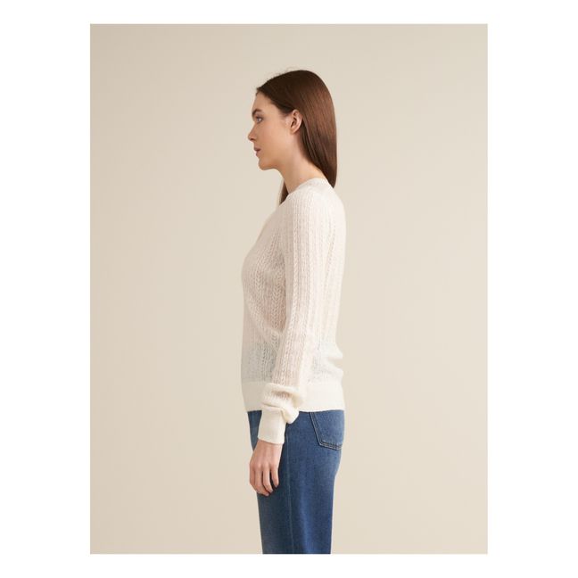 Pullover Rybba Extra Feine Merinowolle - Damenkollektion | Seidenfarben