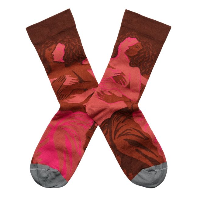Chaussettes Couple | Rose