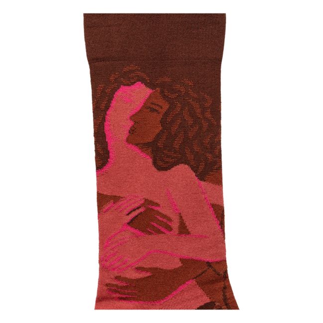 Chaussettes Couple | Rose