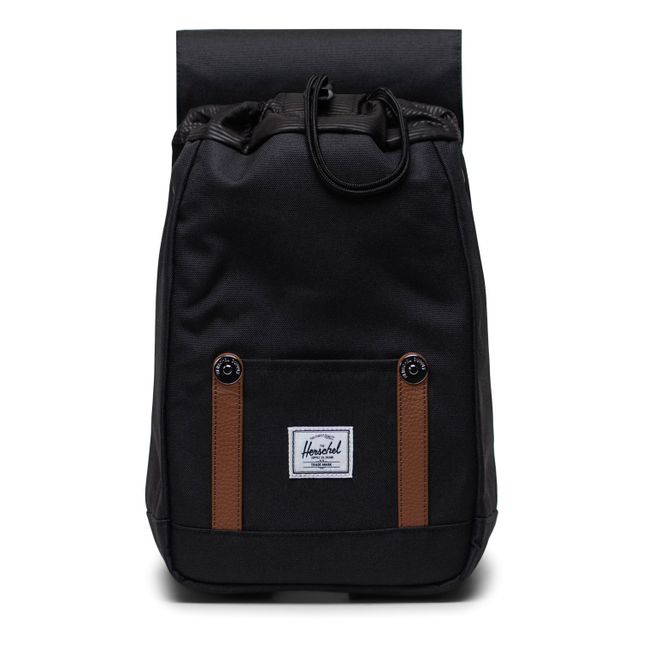 Zaino piccolo riciclato Retreat | Nero