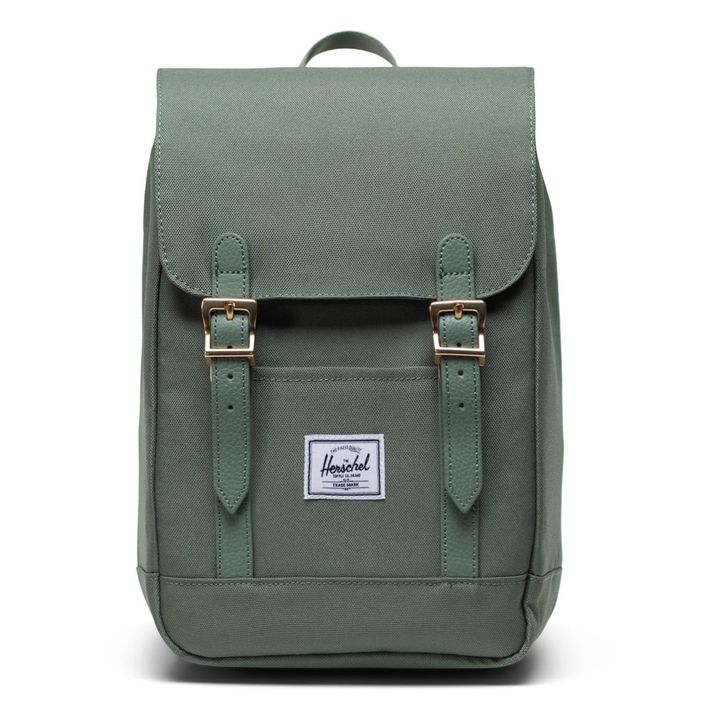 Retreat Small Recycled Backpack | Grey-green- Product image n°0