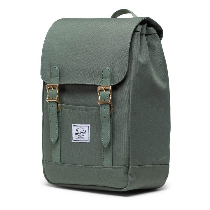 Retreat Small Recycled Backpack | Grey-green- Product image n°2