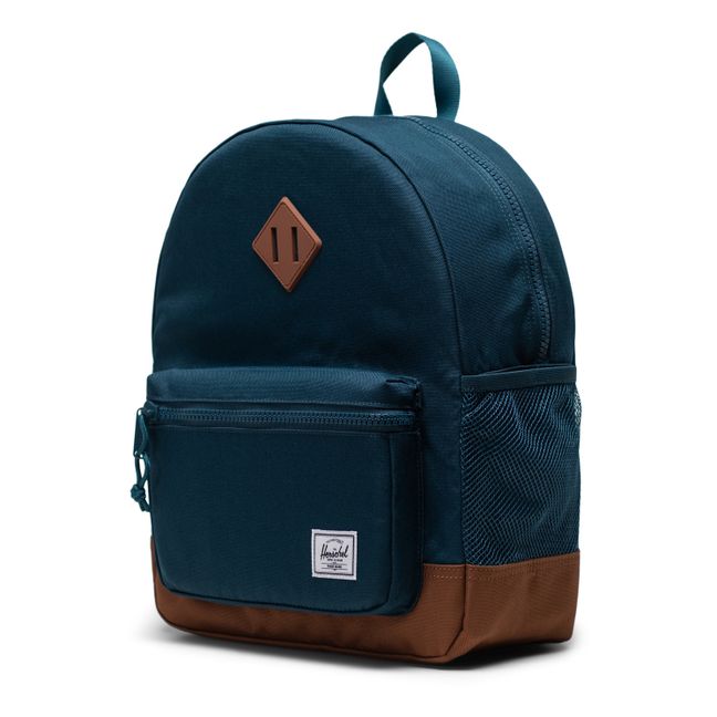 Heritage Plain Recycled Backpack | Blue