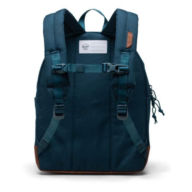 Heritage Plain Recycled Backpack | Blue