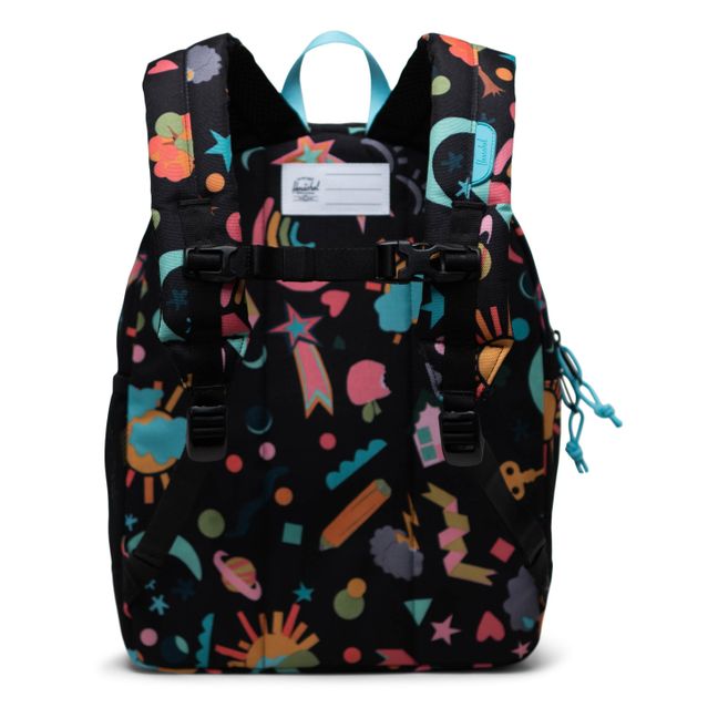 Sac à Dos Heritage Scrapbook Recyclé | Noir mat