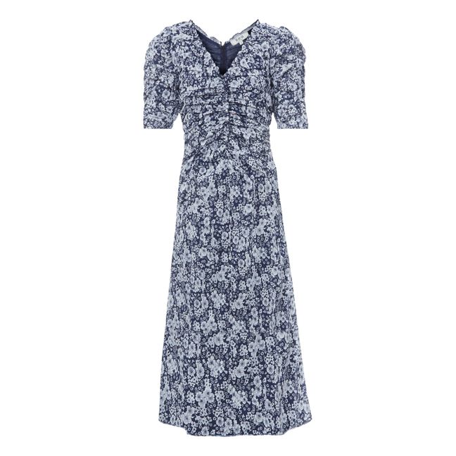 Suzie Printed Dress | Azul Marino