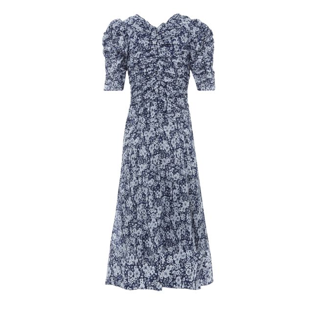 Suzie Printed Dress | Azul Marino