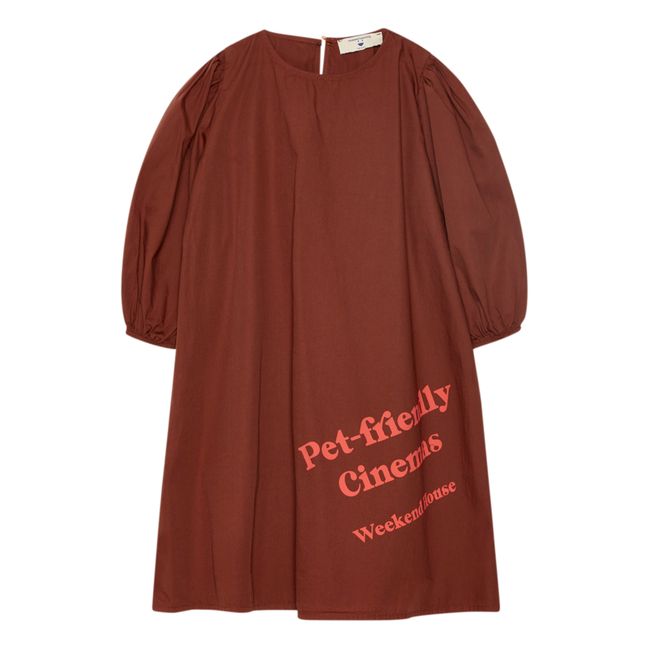 Robe Coton Bio Pet Friendly | Schokoladenbraun