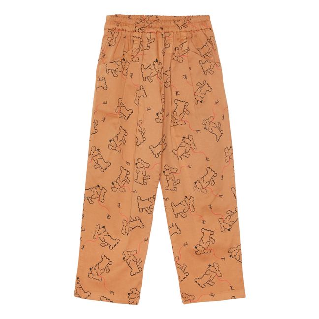 Pantalon Coton Bio Dog | Camel