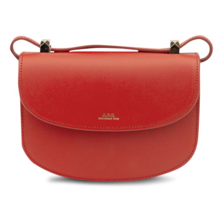 A.P.C. - Genève Mini bag Smooth leather - Red