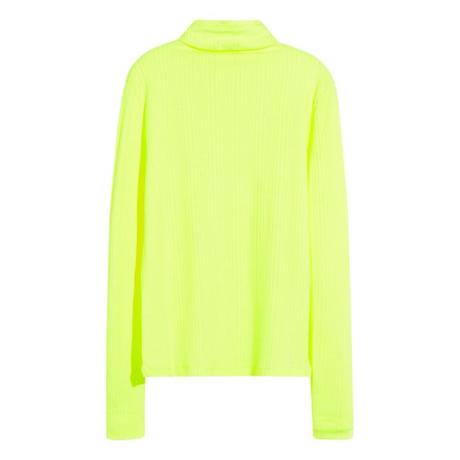 T-shirt Col Roulé Vixen - Collection Femme | Jaune fluo