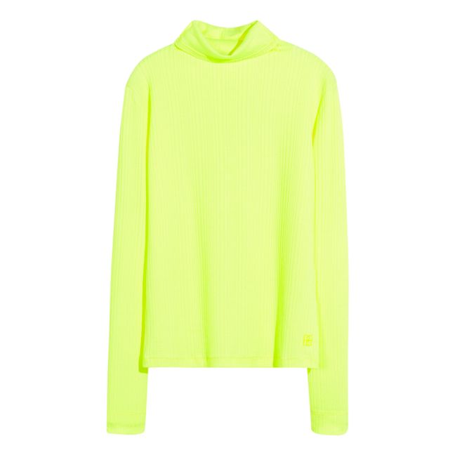 T-shirt Col Roulé Vixen - Collection Femme | Fluorescent yellow