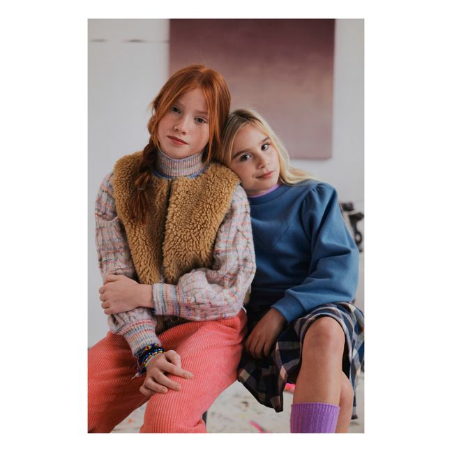 Pull Col Roulé Ash Cable | Rose pâle