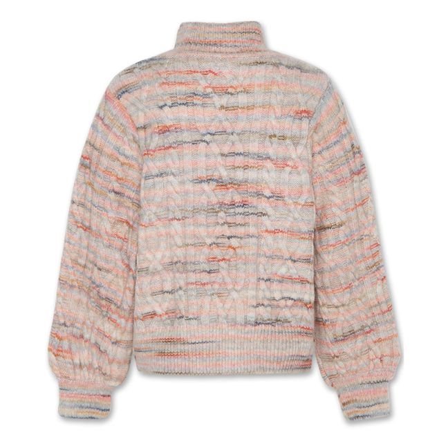 Pull Col Roulé Ash Cable | Rose pâle