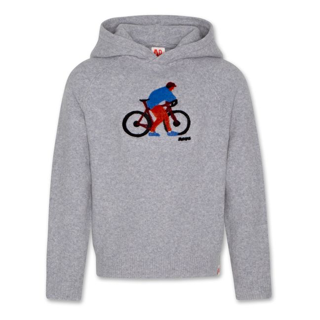 Hoodie Jones Velo | Gris