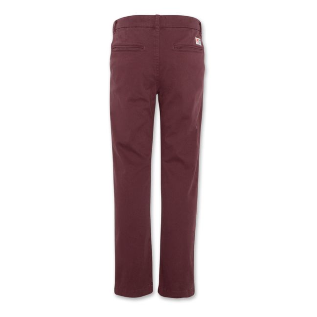 Pantalon Chino Barry | Bordeaux