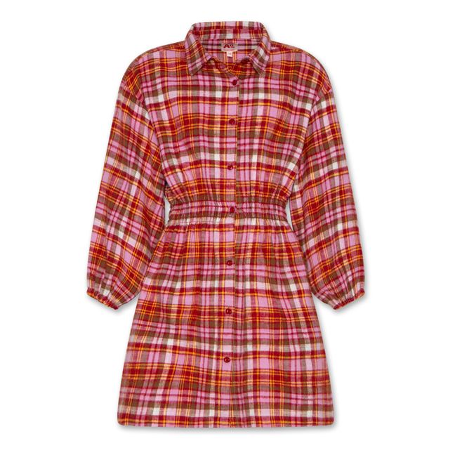 Robe à carreaux Modern Ava | Rose